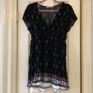 Low cut baby doll dress